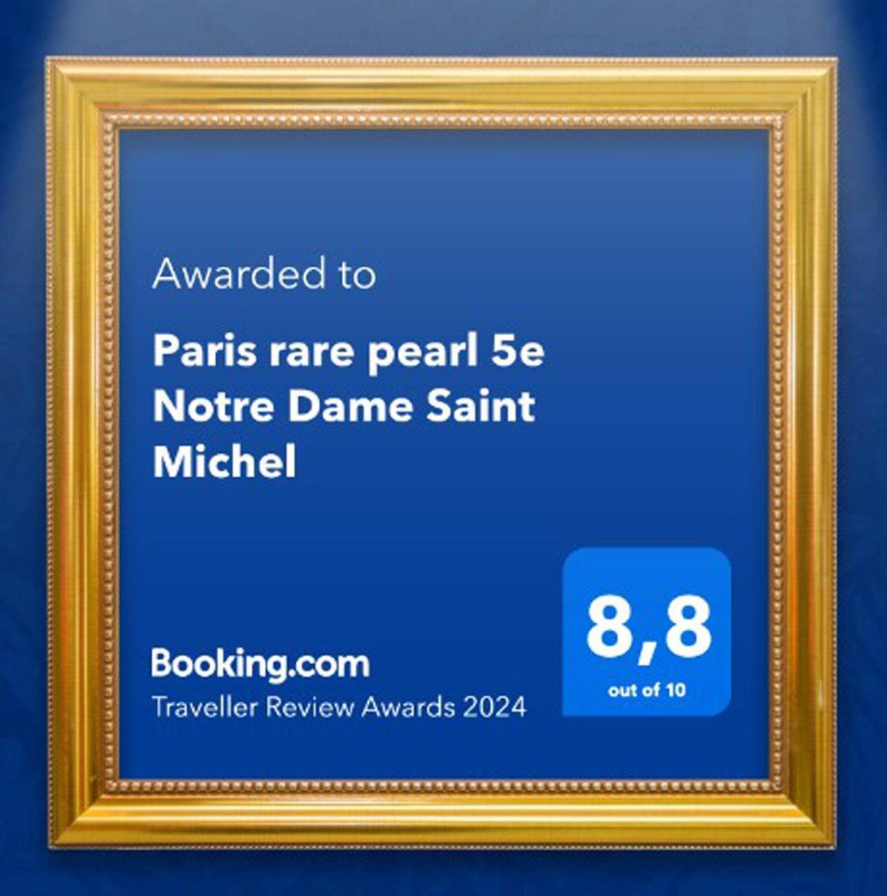 Paris Rare Pearl 5E Notre Dame Saint Michel Apartment Exterior photo